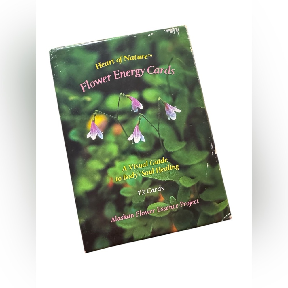 Heart of Nature Flower Energy Cards oracle deck